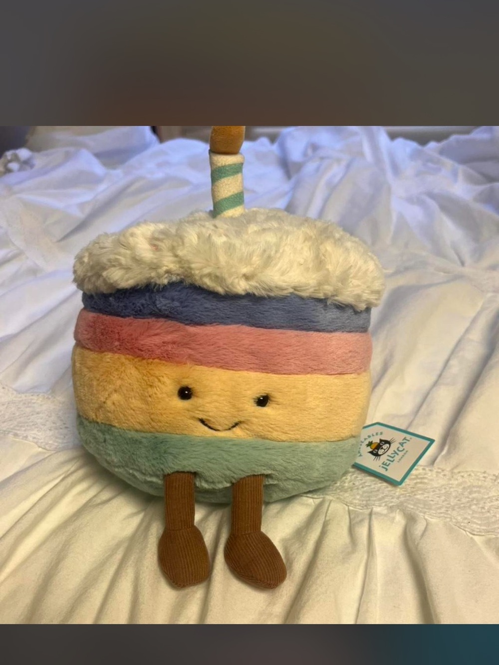 Jellycat Rainbow Birthday Cake